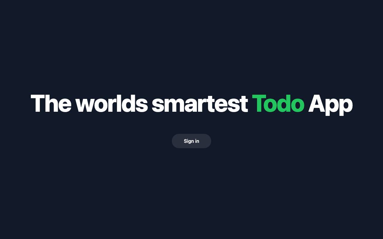 TodoGPT screenshot