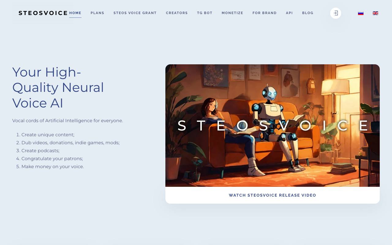 SteosVoice screenshot