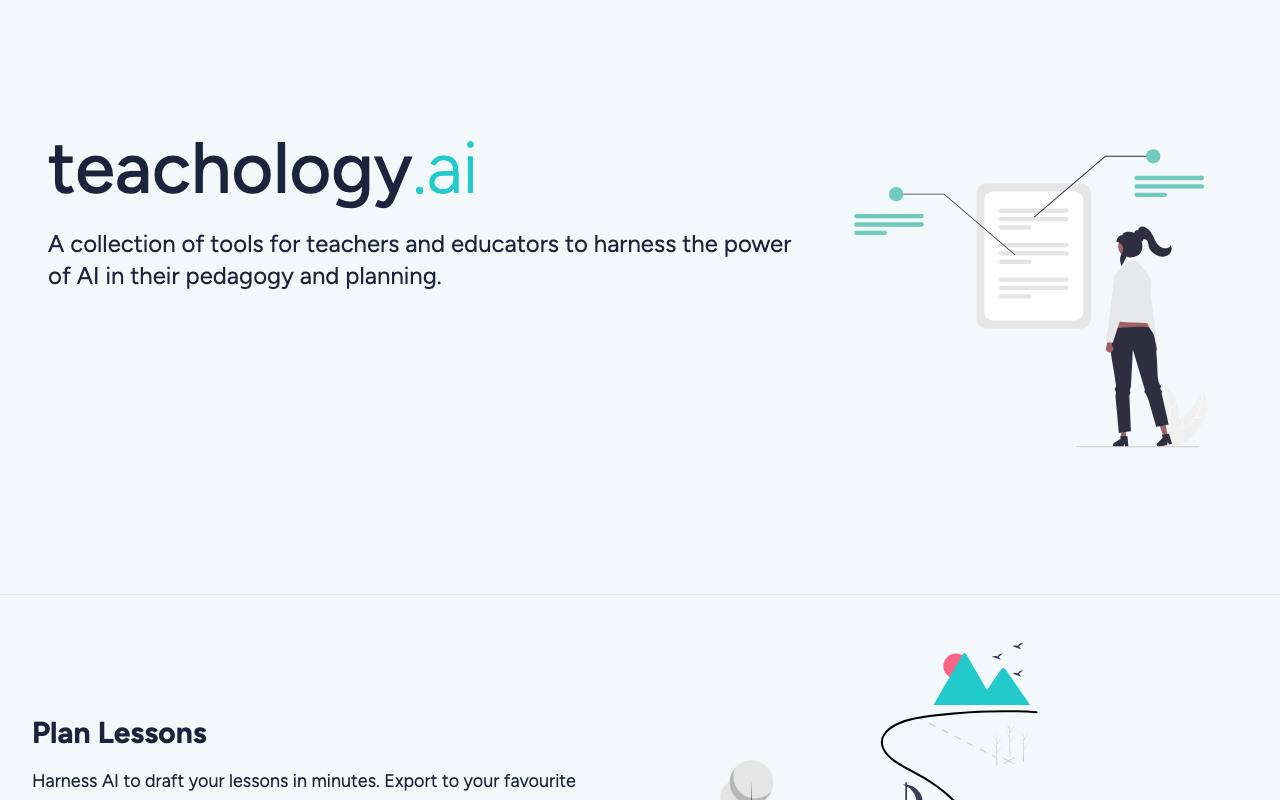 Teachology AI screenshot
