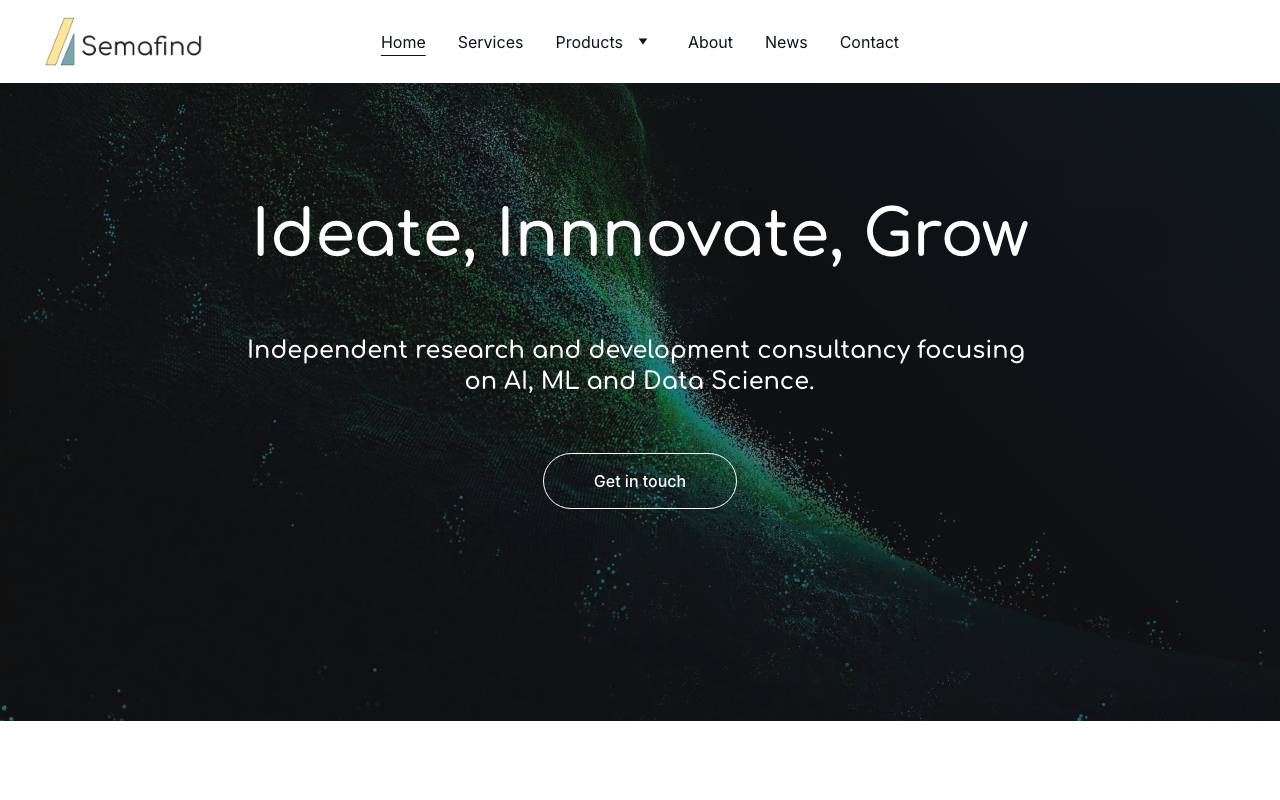 Semafind screenshot