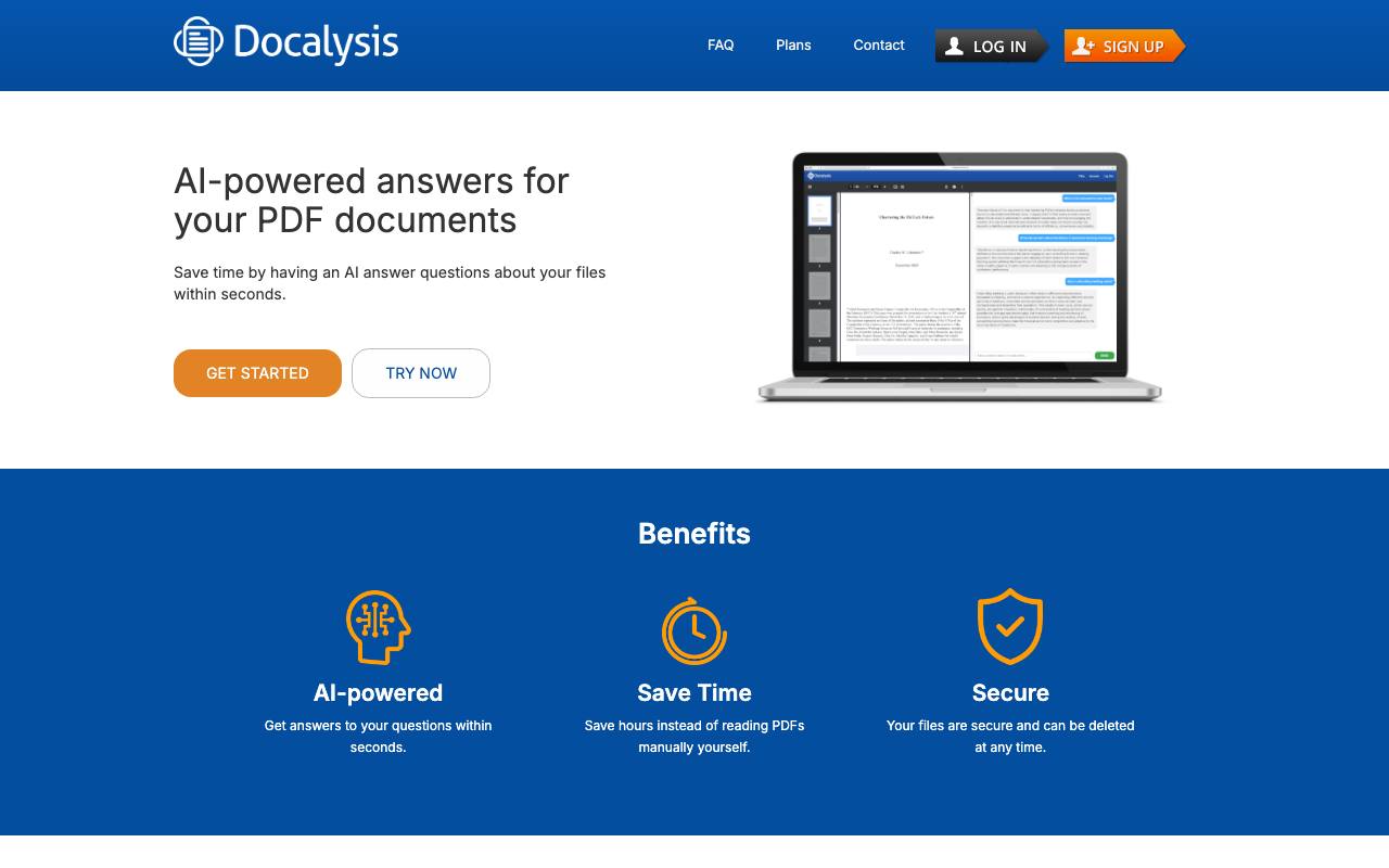 Docalysis screenshot
