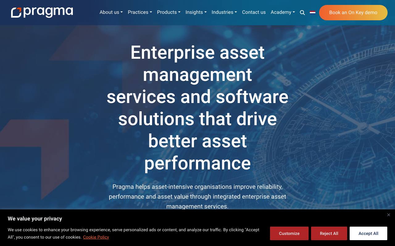 Pragma screenshot