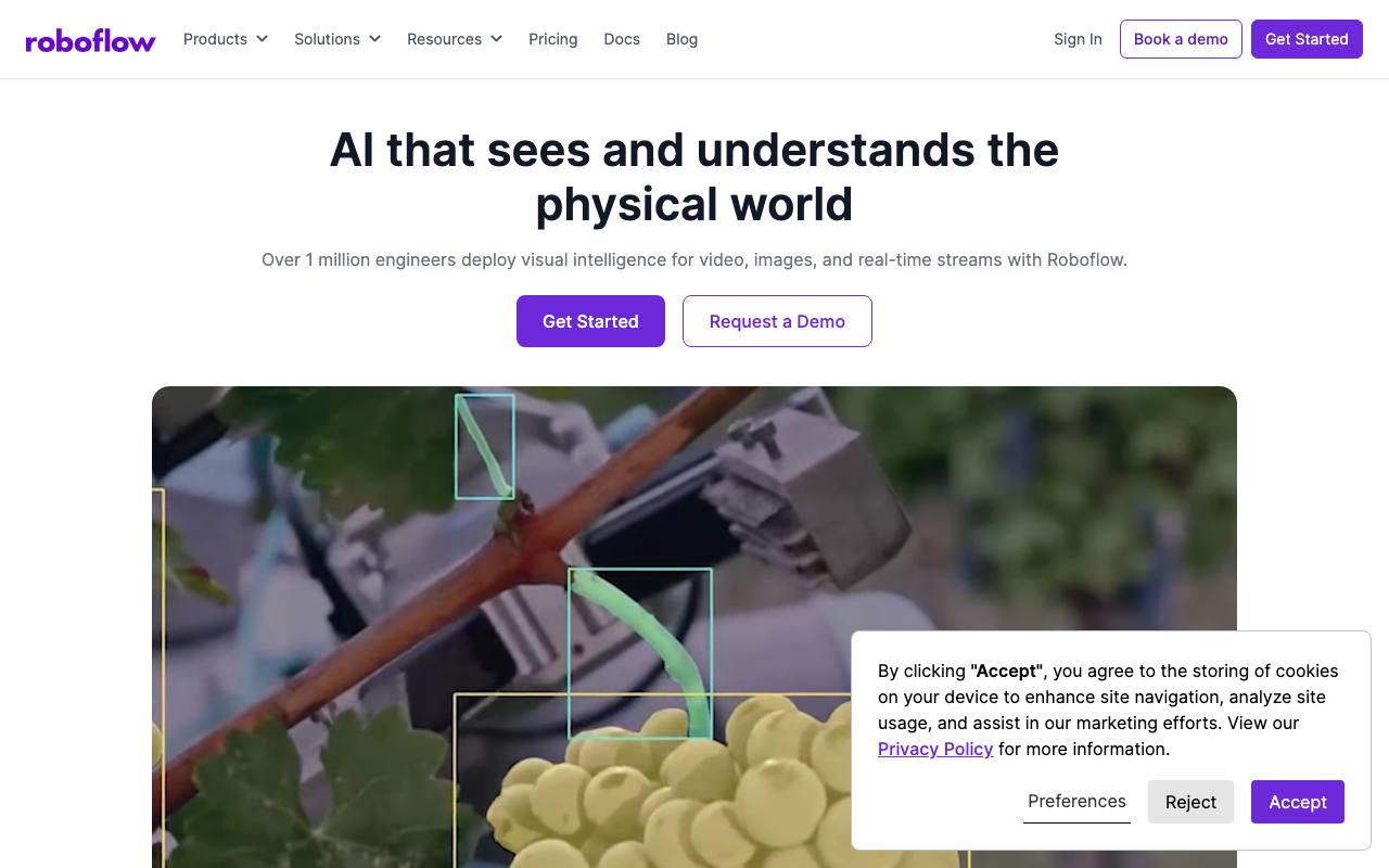 Roboflow screenshot