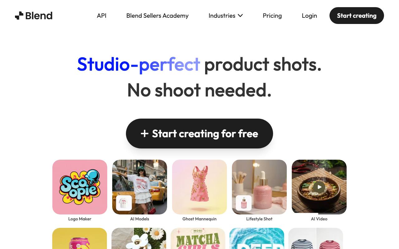 Blend screenshot