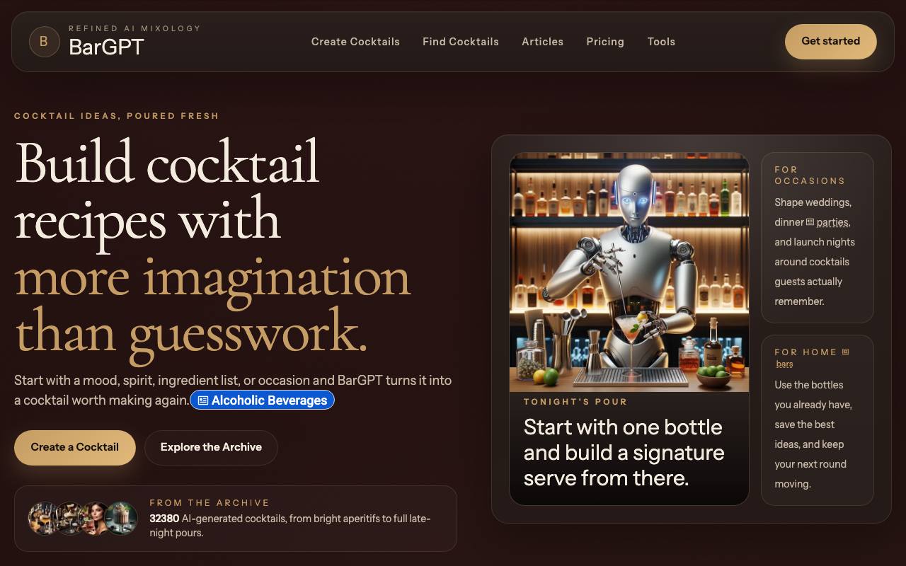 BarGPT screenshot