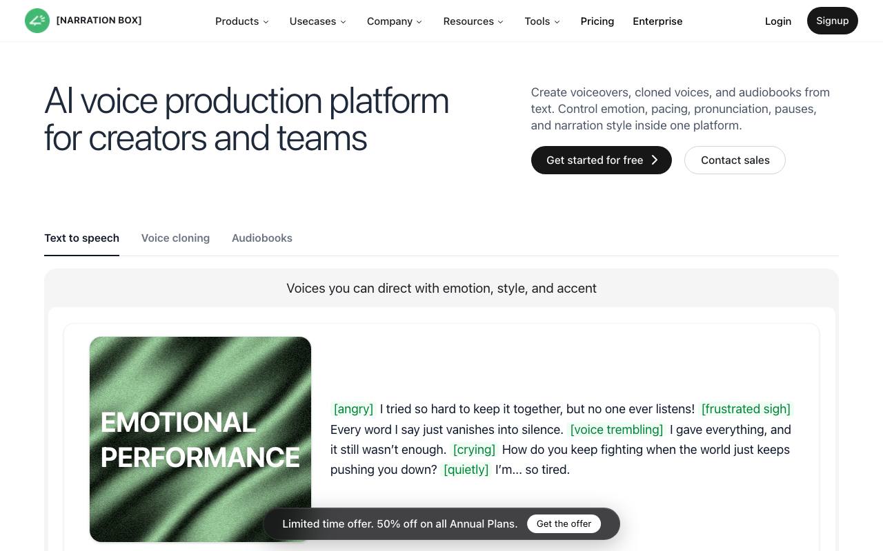 NarrationBox screenshot