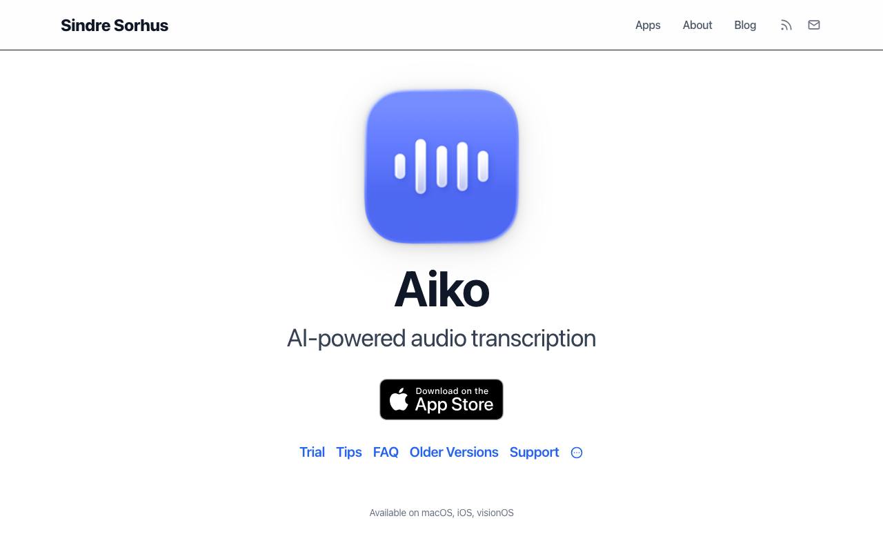 Aiko screenshot