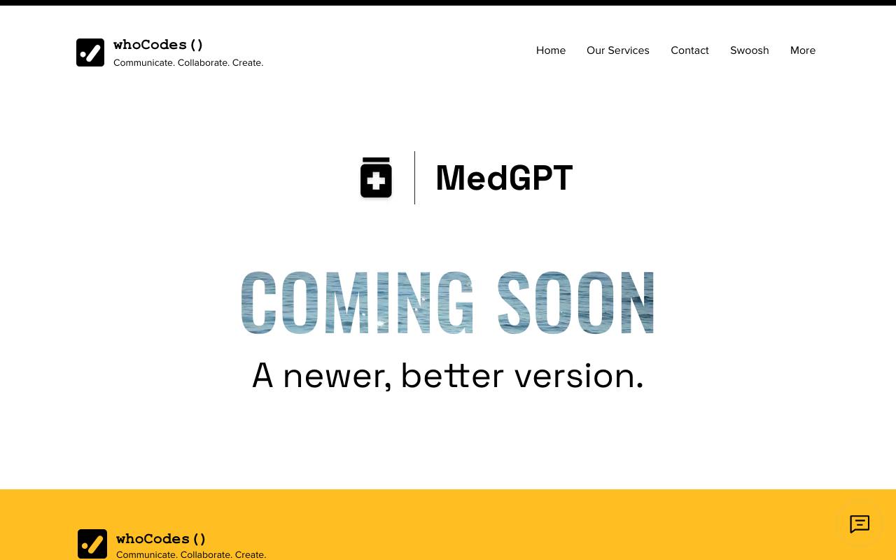 MedGPT screenshot
