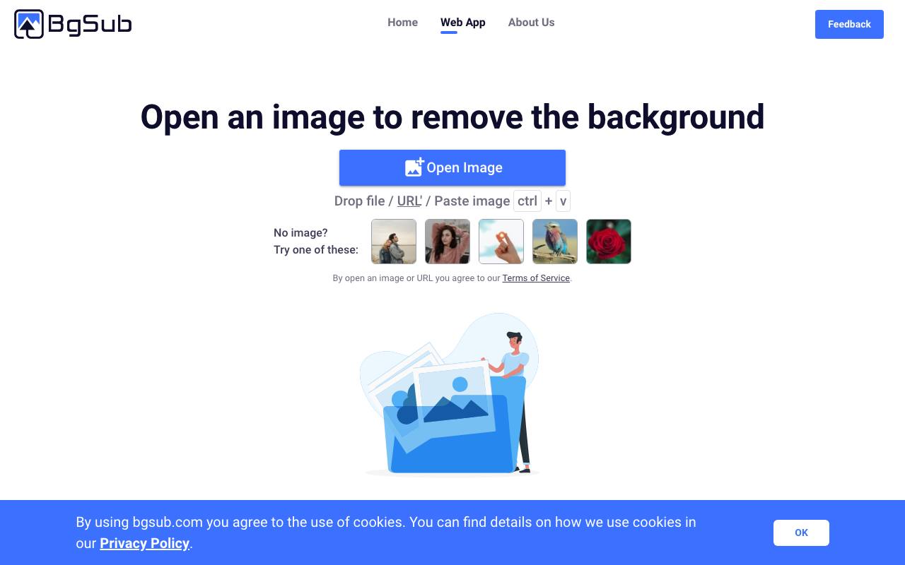 BgSub screenshot
