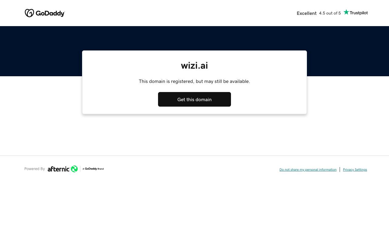 Wizi screenshot