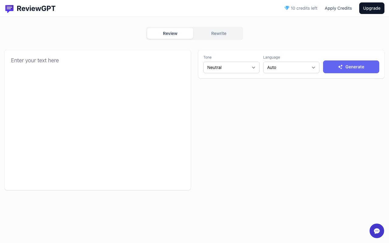 ReviewGPT screenshot