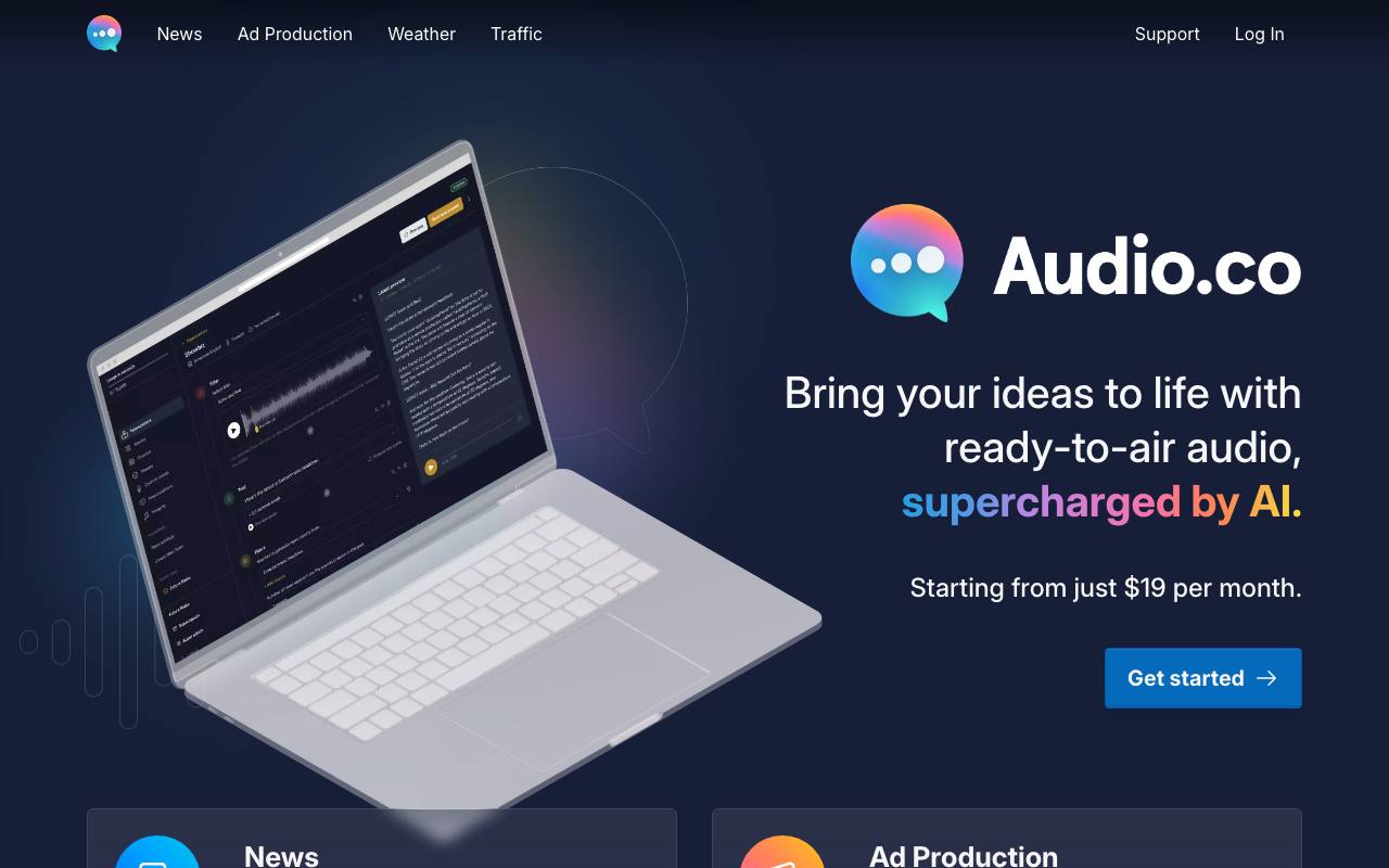 RadioNewsAI screenshot