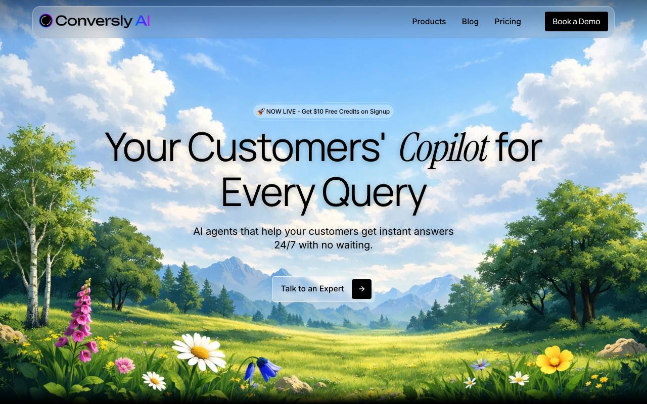 Conversly screenshot