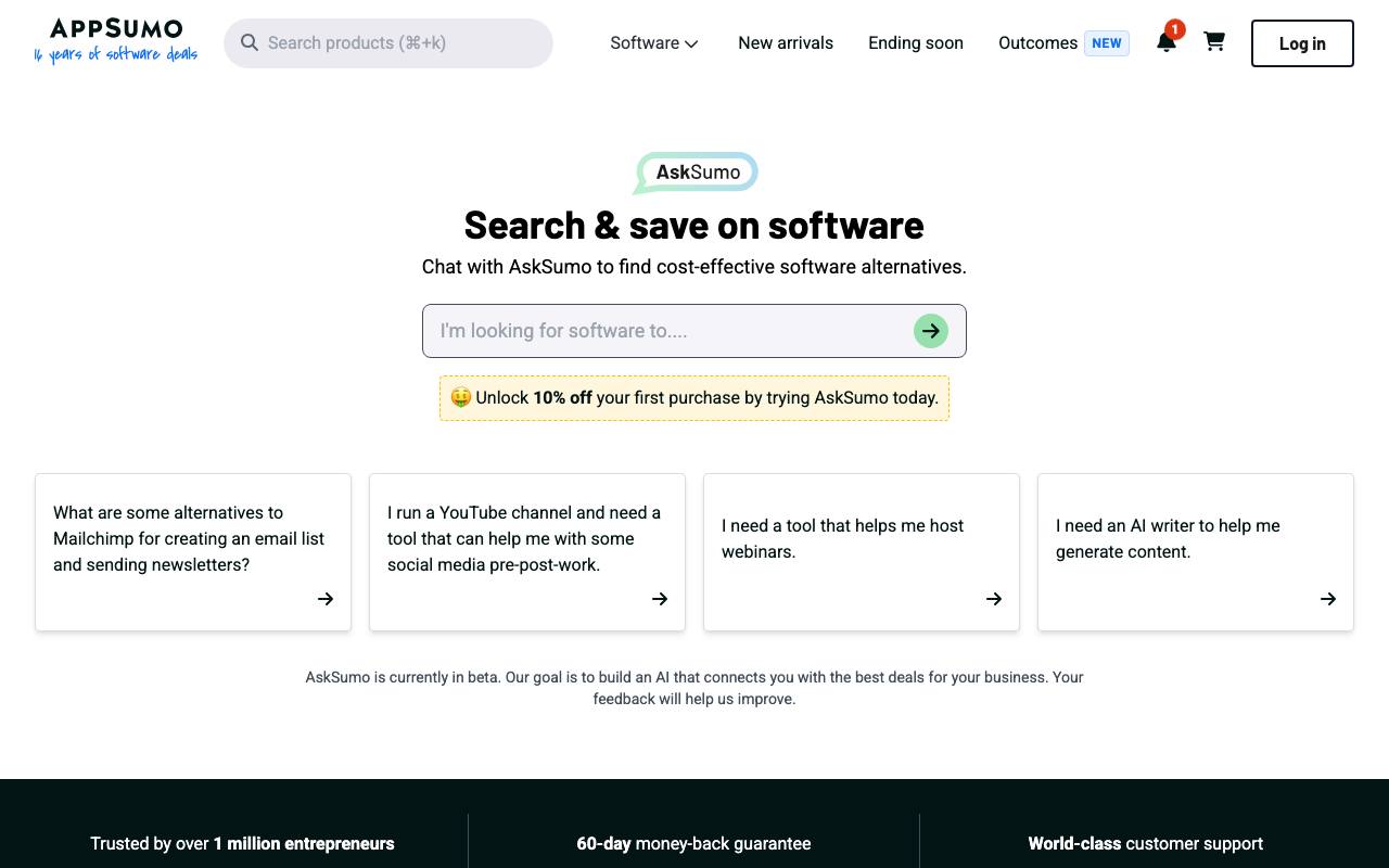 AskSumo screenshot