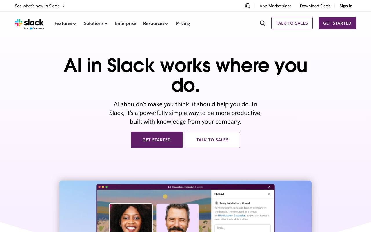 Slack GPT screenshot