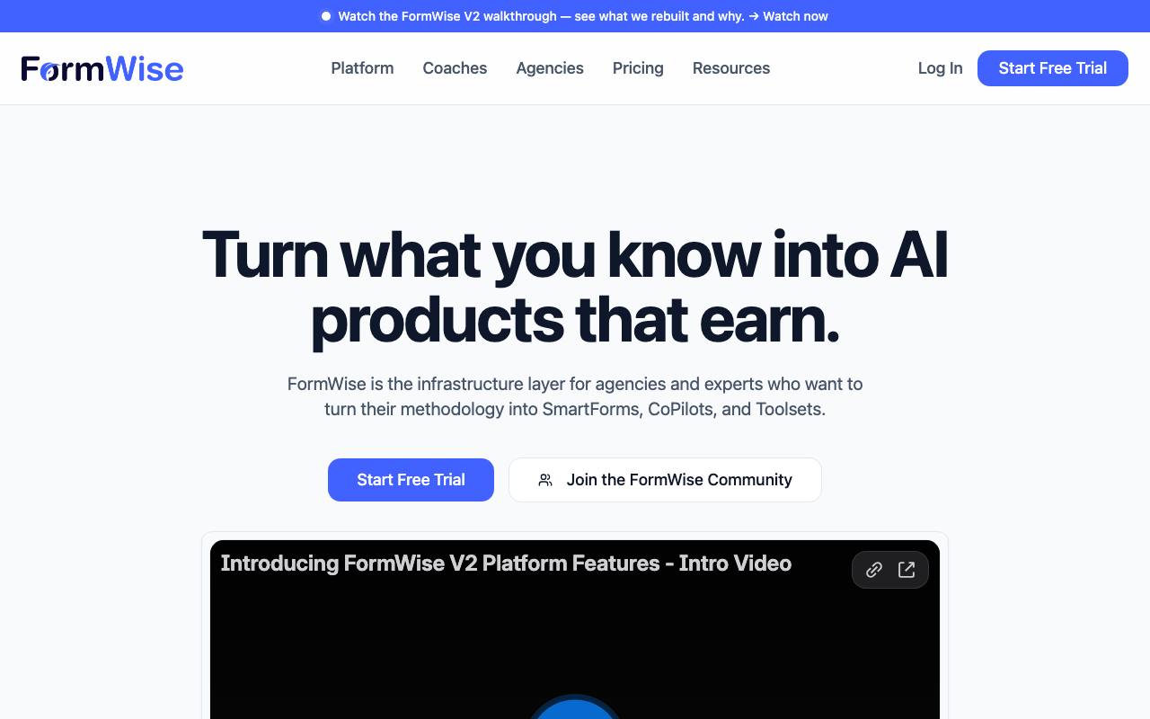 FormWise AI screenshot