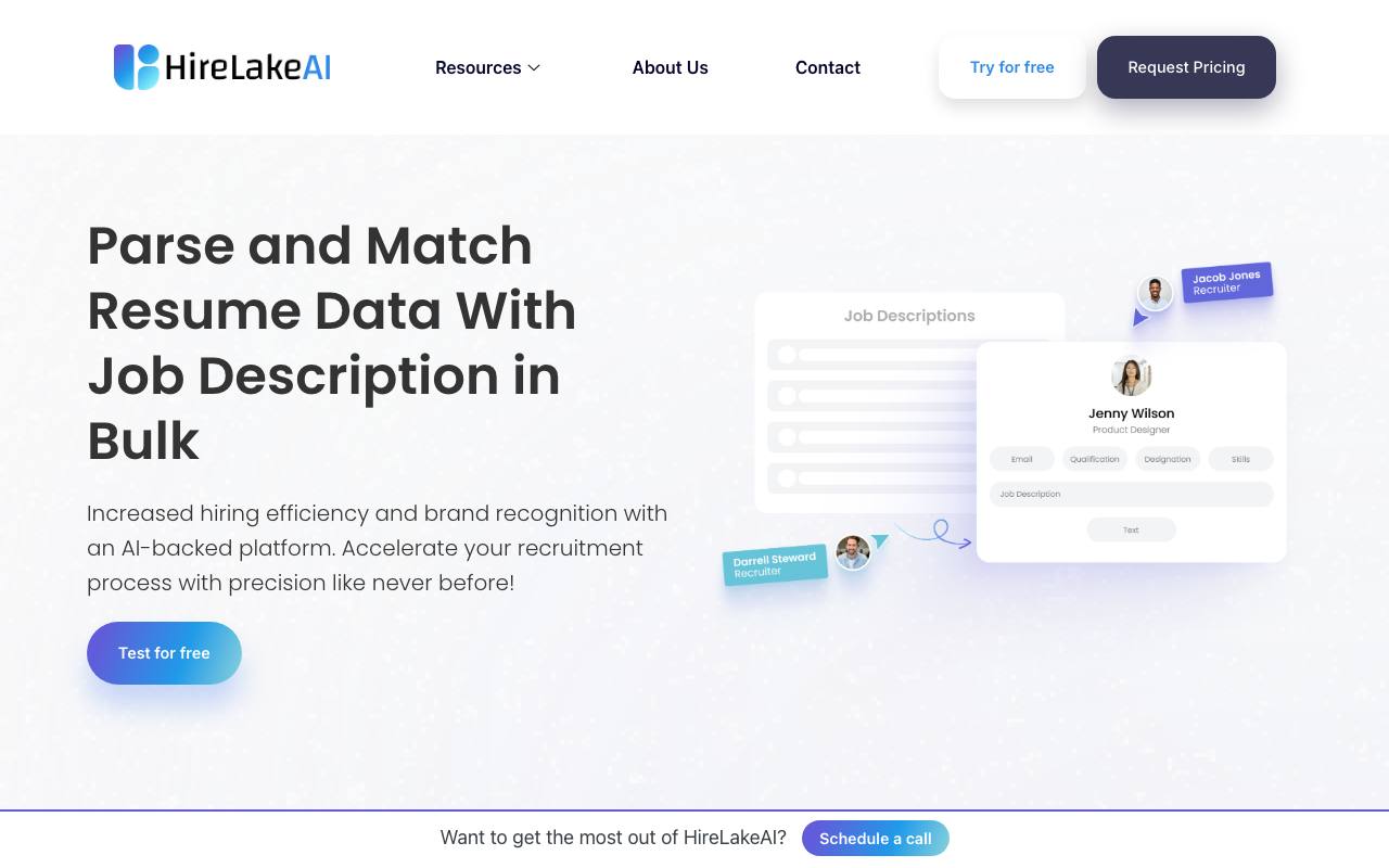 HireLakeAI screenshot