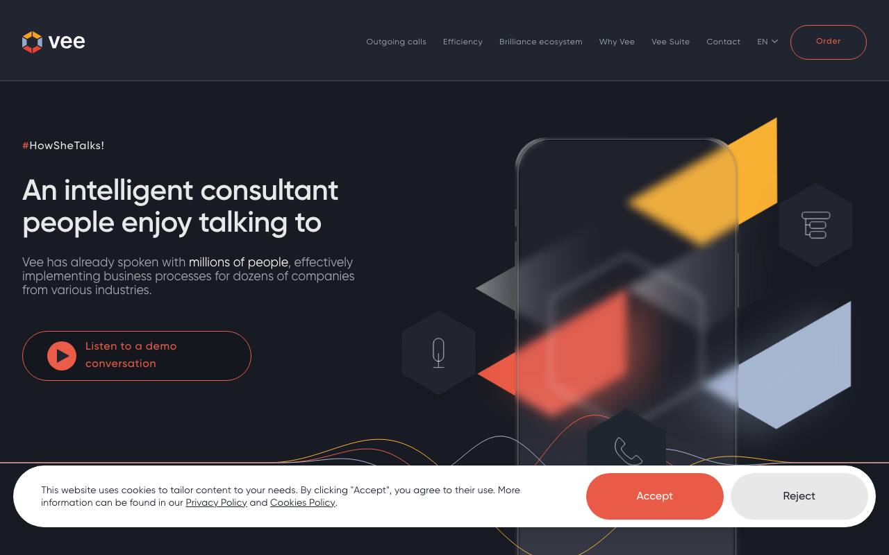 Vee screenshot