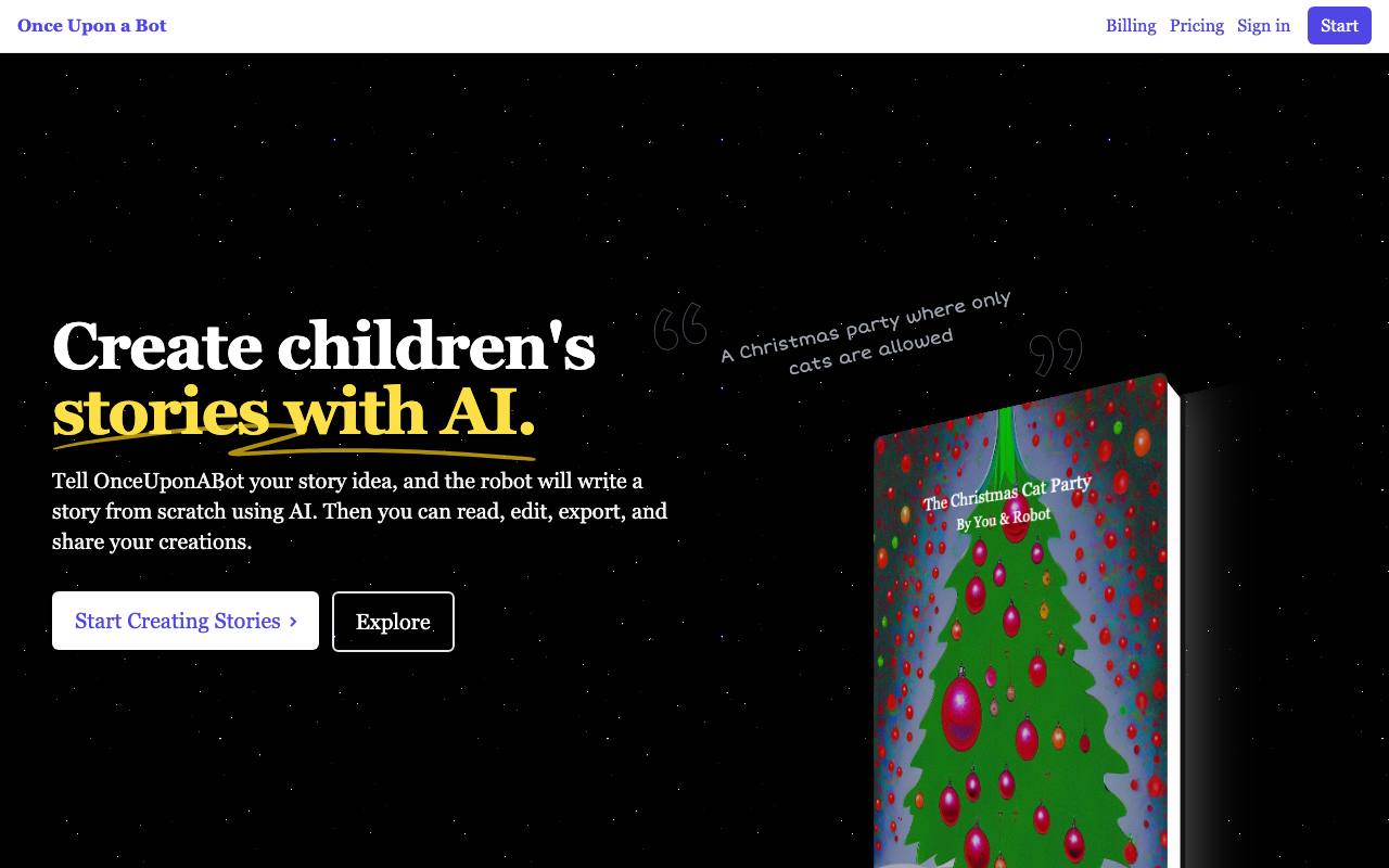 Once Upon A Bot screenshot