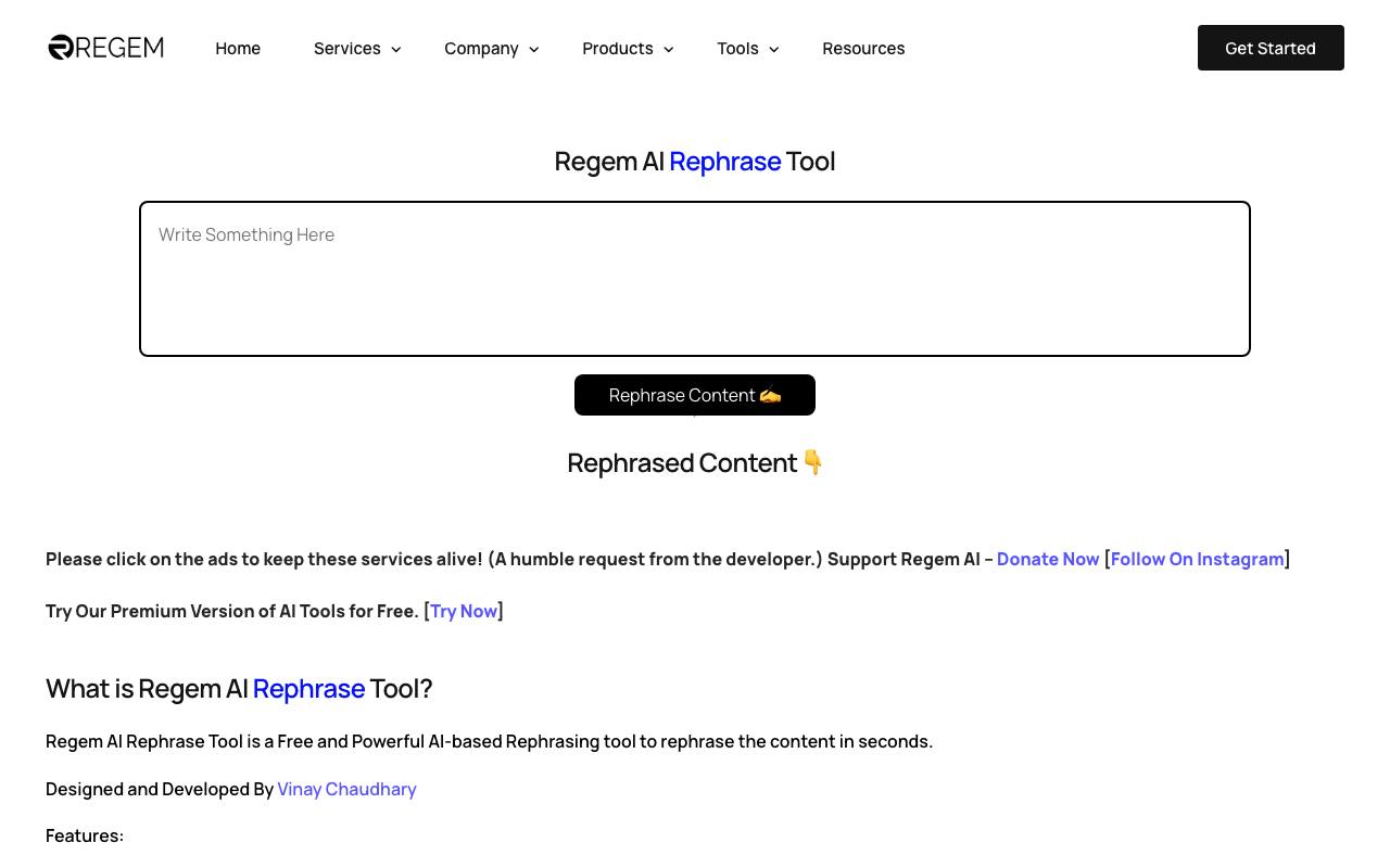Regem AI Plus screenshot