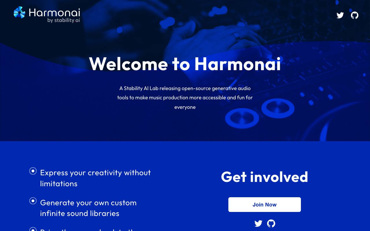 Harmonai screenshot