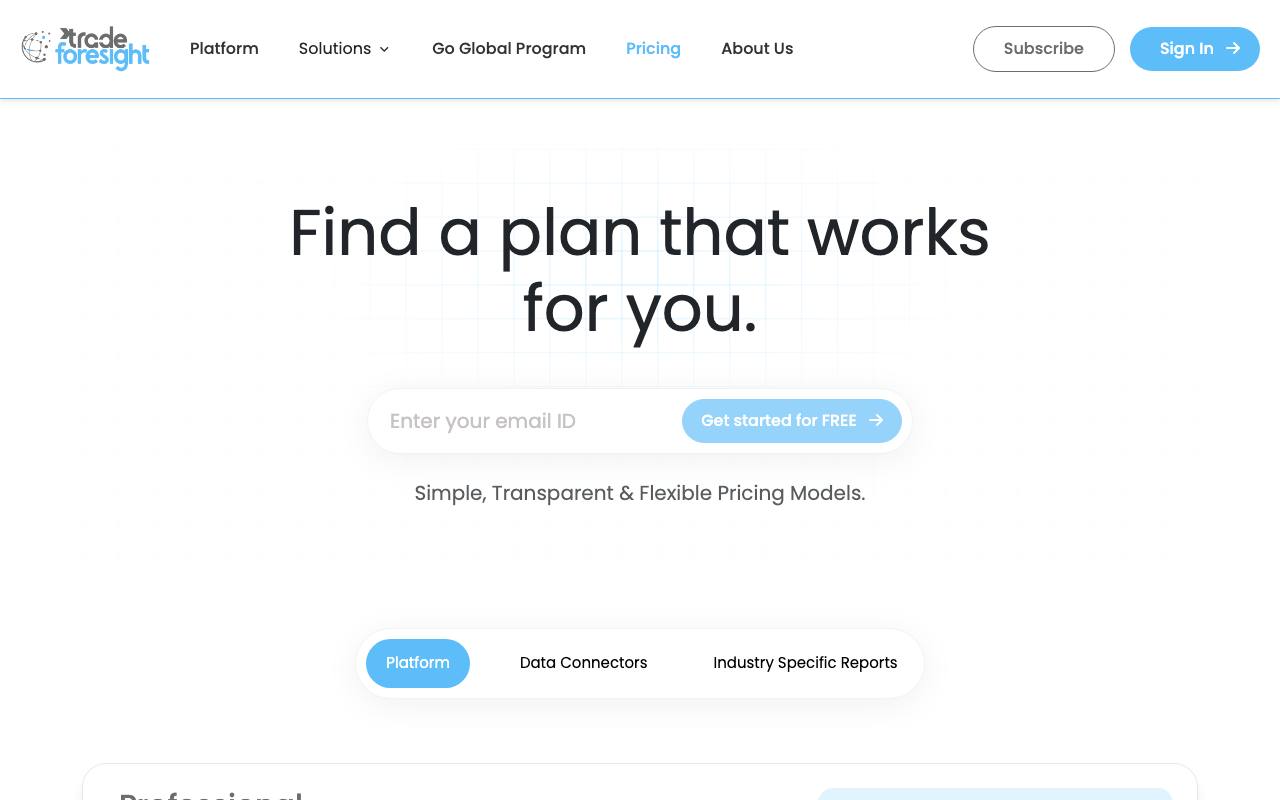 Trade Foresight screenshot