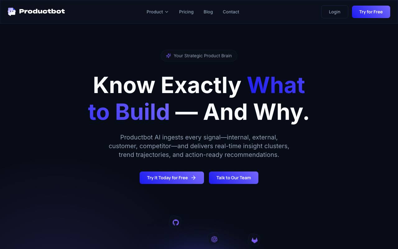 Product Bot AI screenshot
