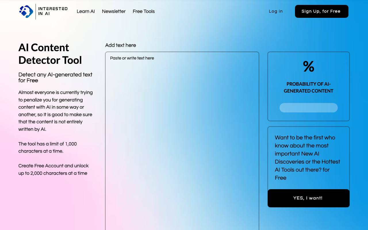 InterestedinAI screenshot