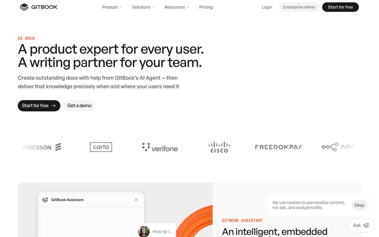 GitBook AI screenshot