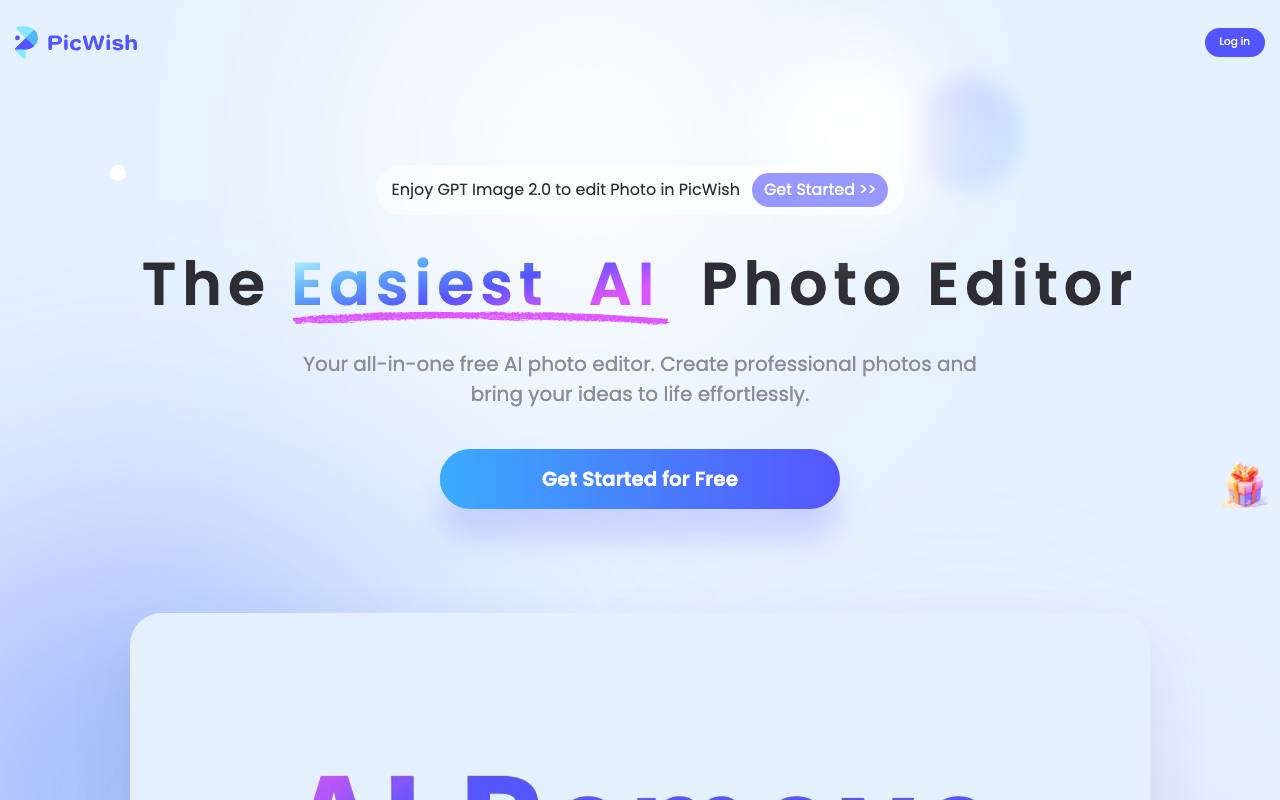 PicWish screenshot