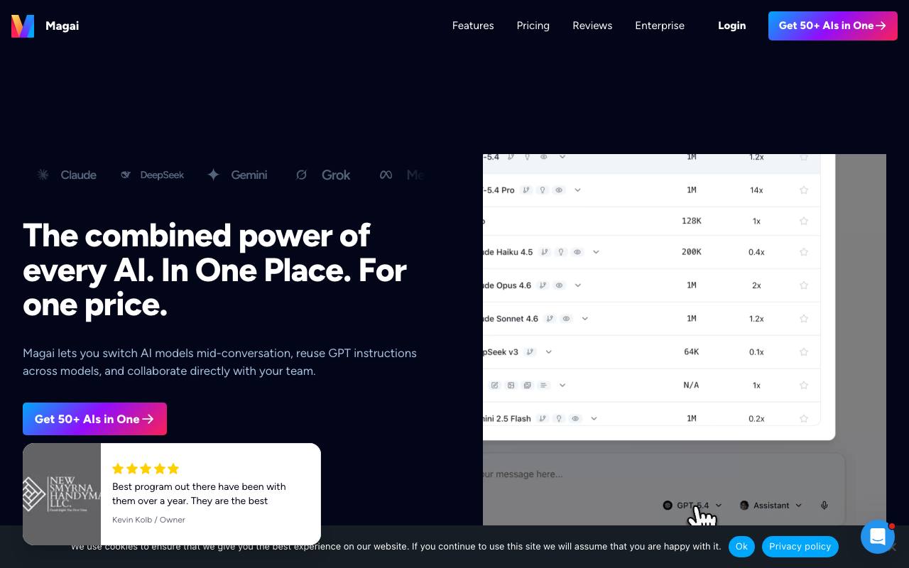 Magai screenshot