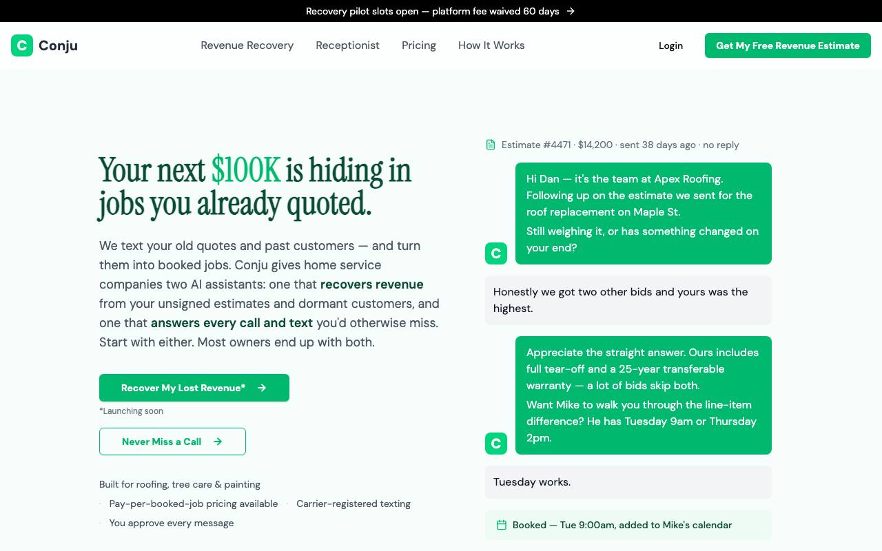 Conju screenshot