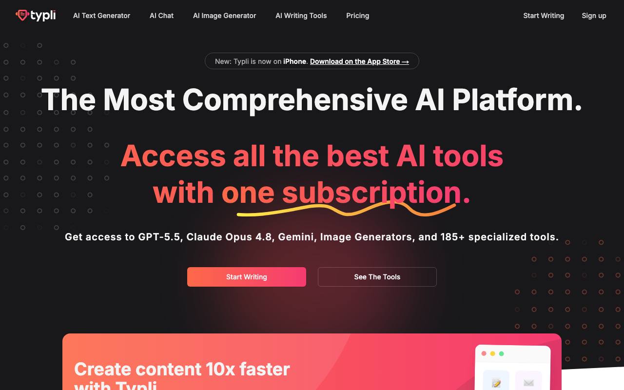 Typli screenshot
