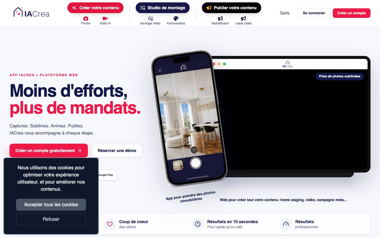IACrea screenshot