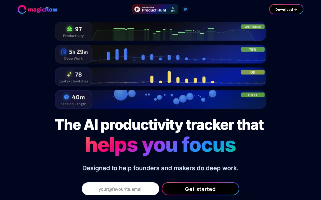Magicflow screenshot