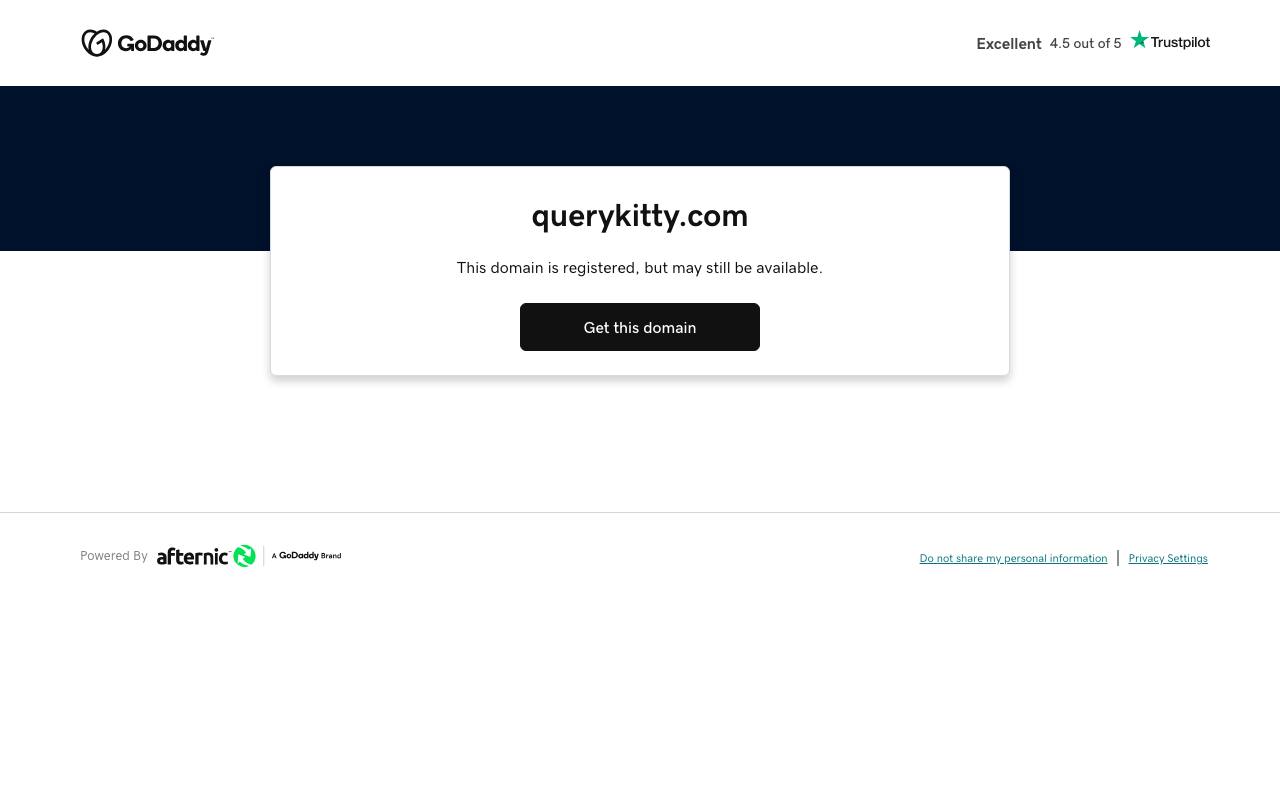 Query Kitty screenshot