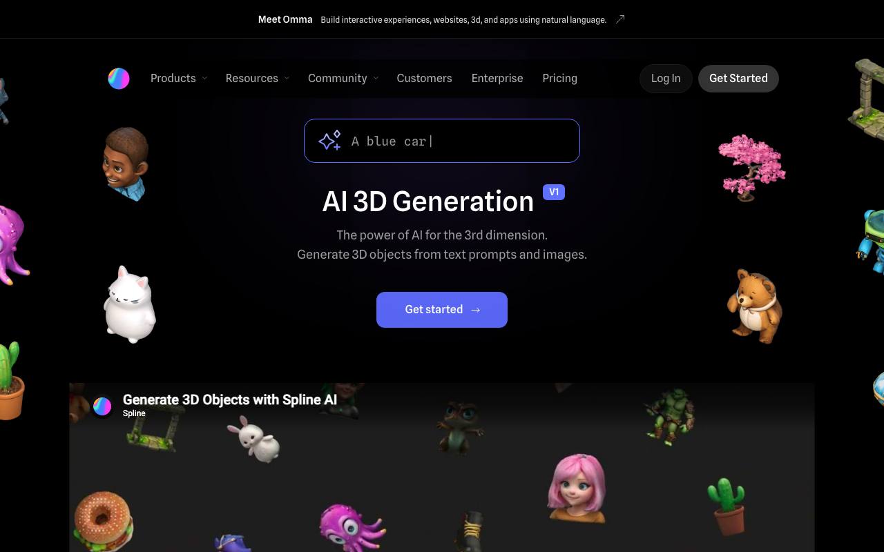 Spline AI screenshot
