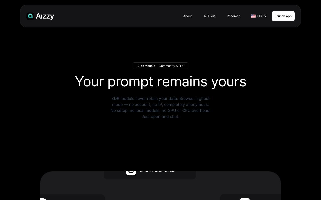 Aizzy AI screenshot