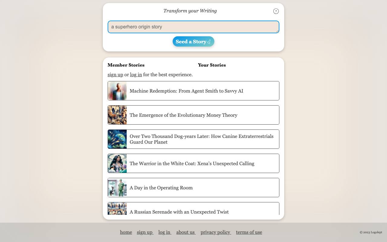 Logolept screenshot