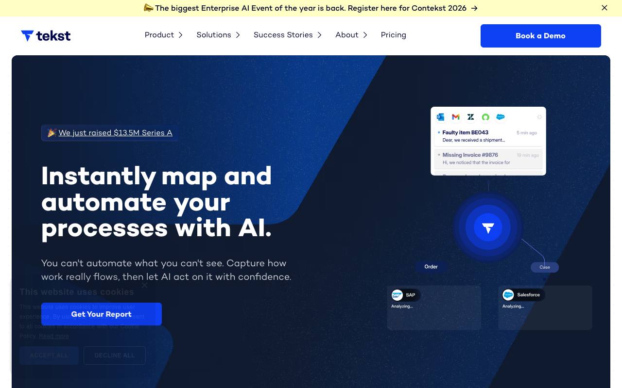 Tekst AI screenshot
