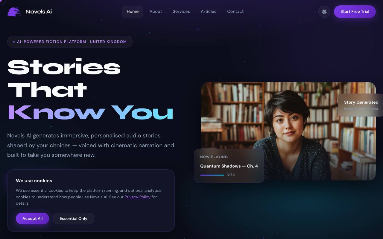 Novels AI screenshot