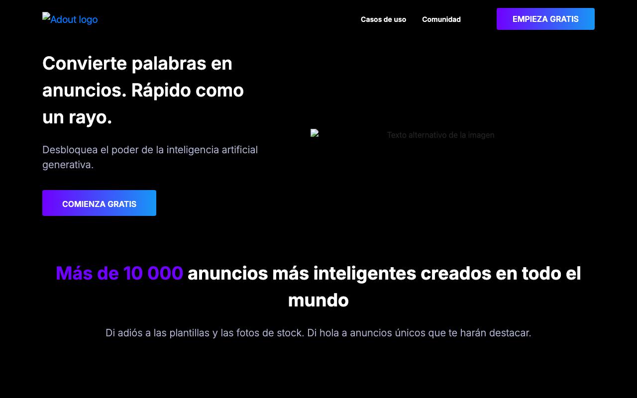 Adout AI screenshot