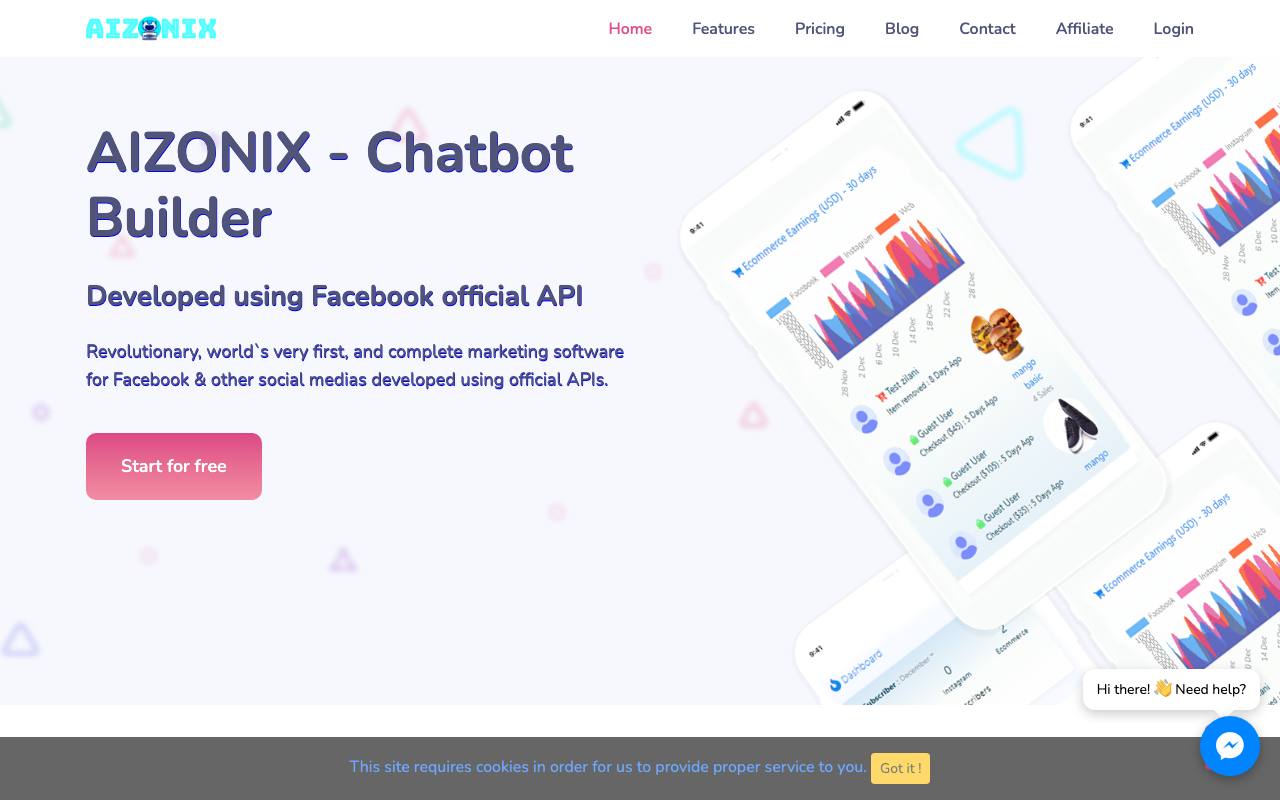 AIZONIX screenshot