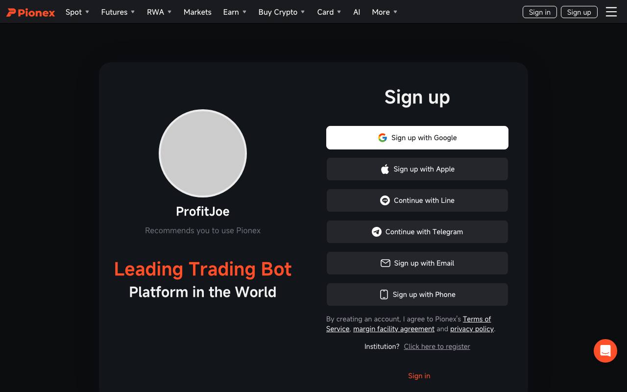 PionexGPT screenshot