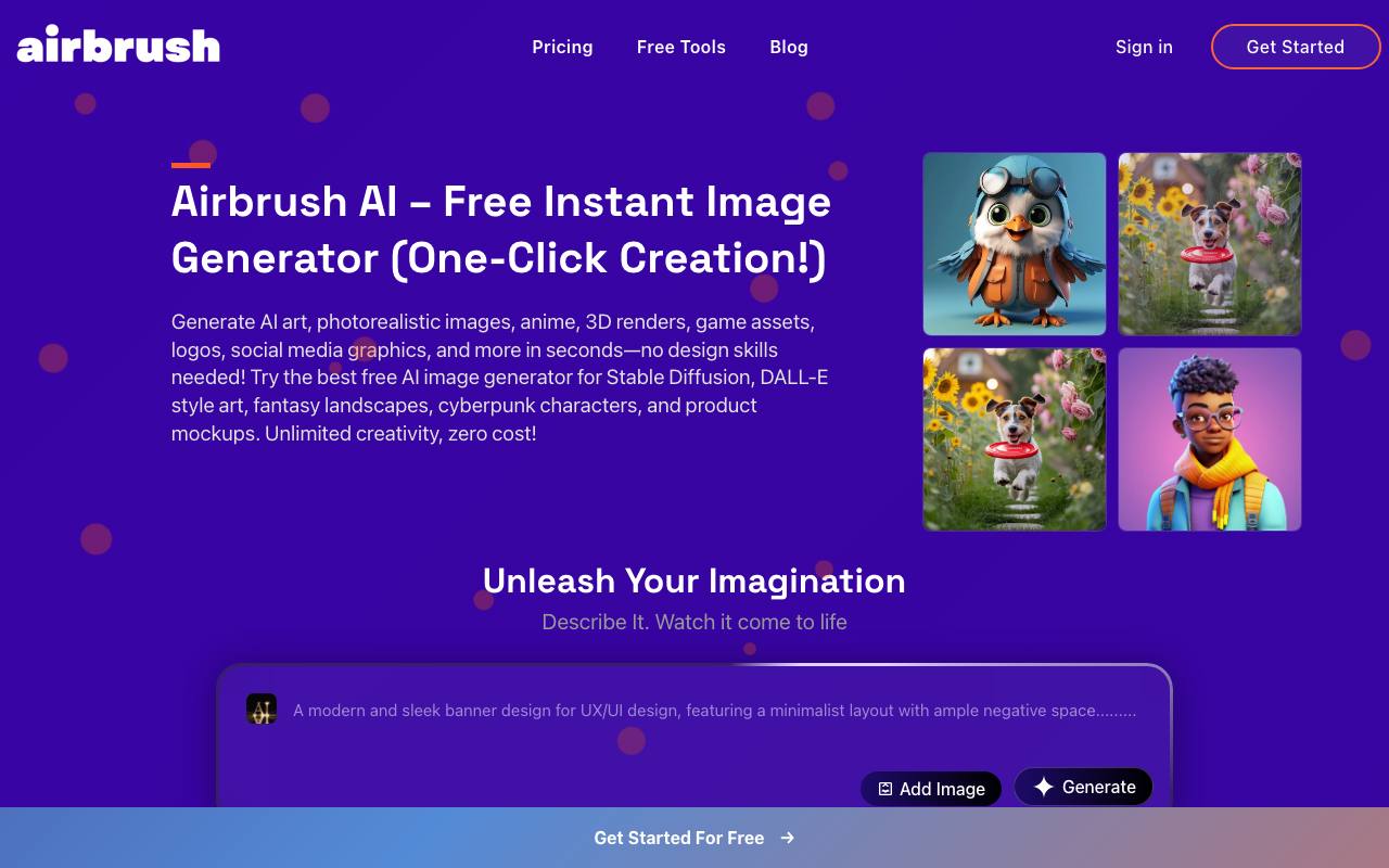 Airbrush screenshot