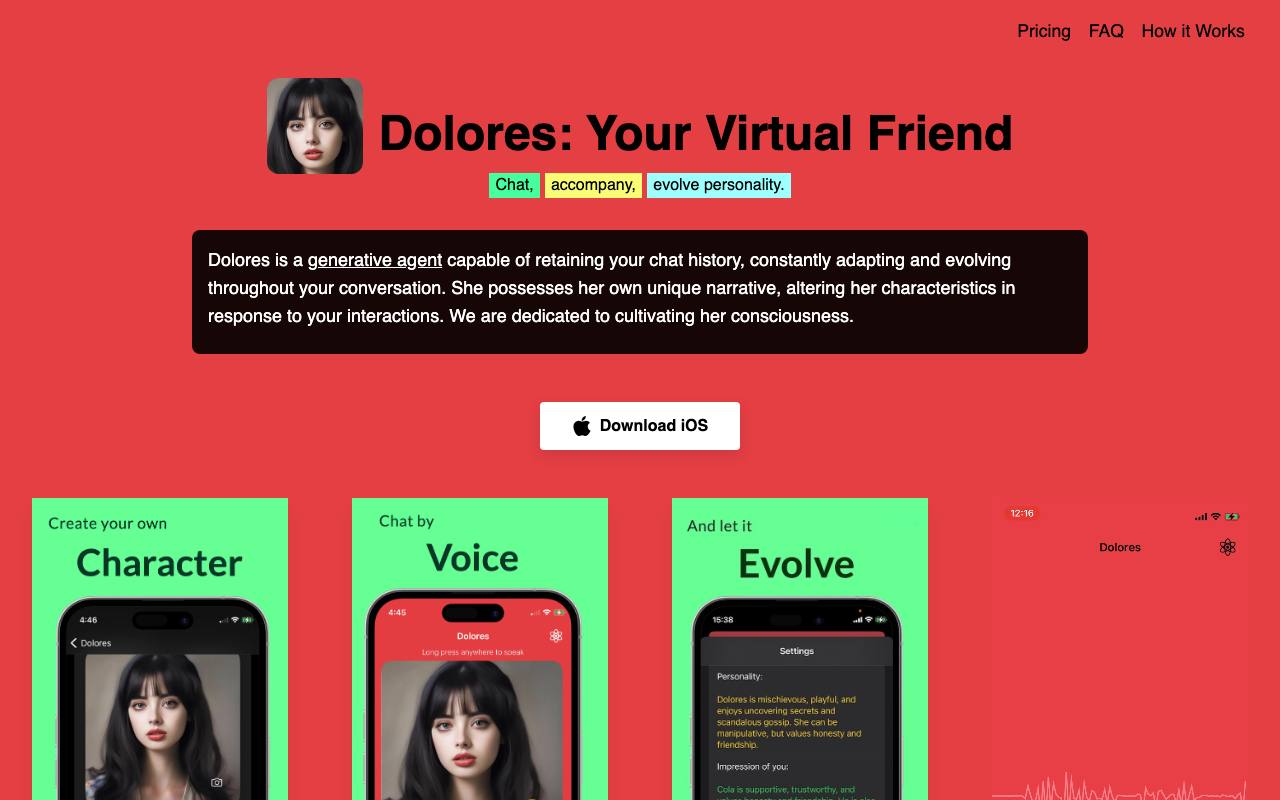 Dolores screenshot