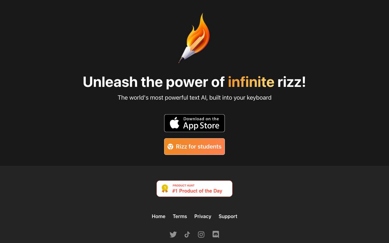 Rizz screenshot