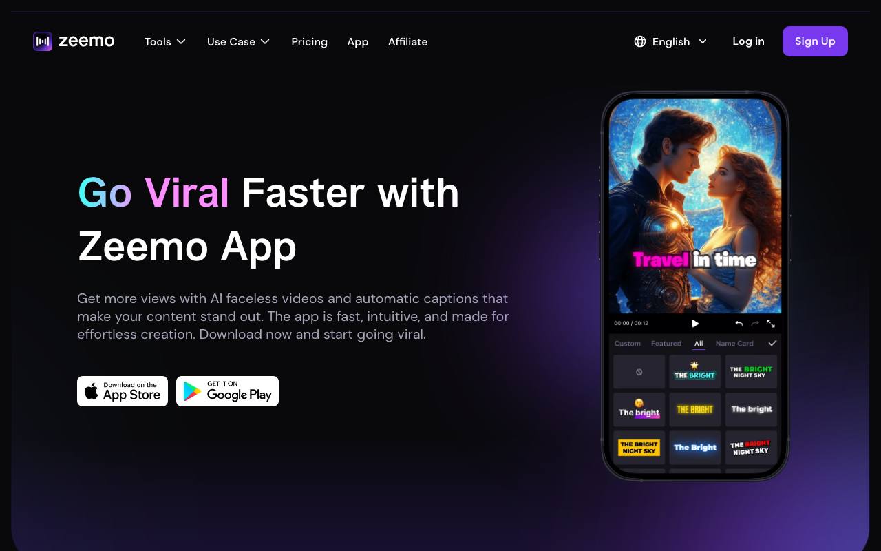 Zeemo screenshot