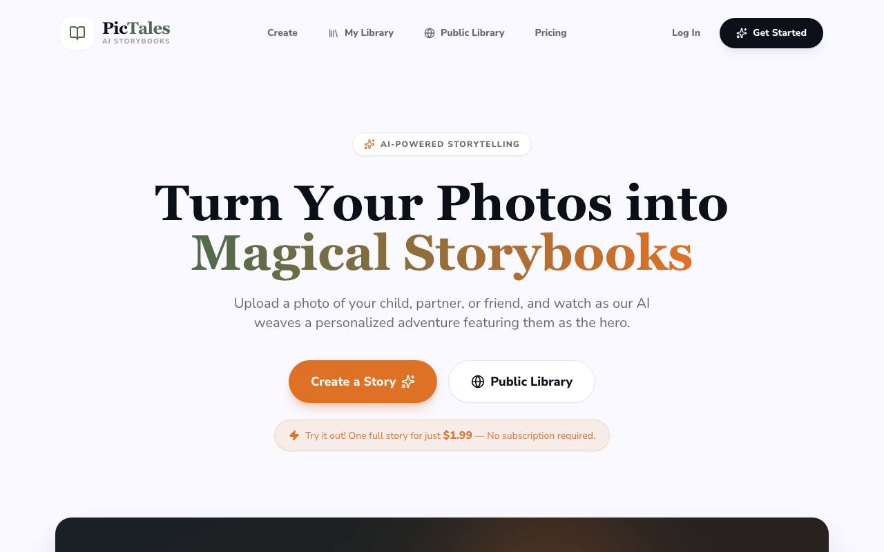 PicTales screenshot