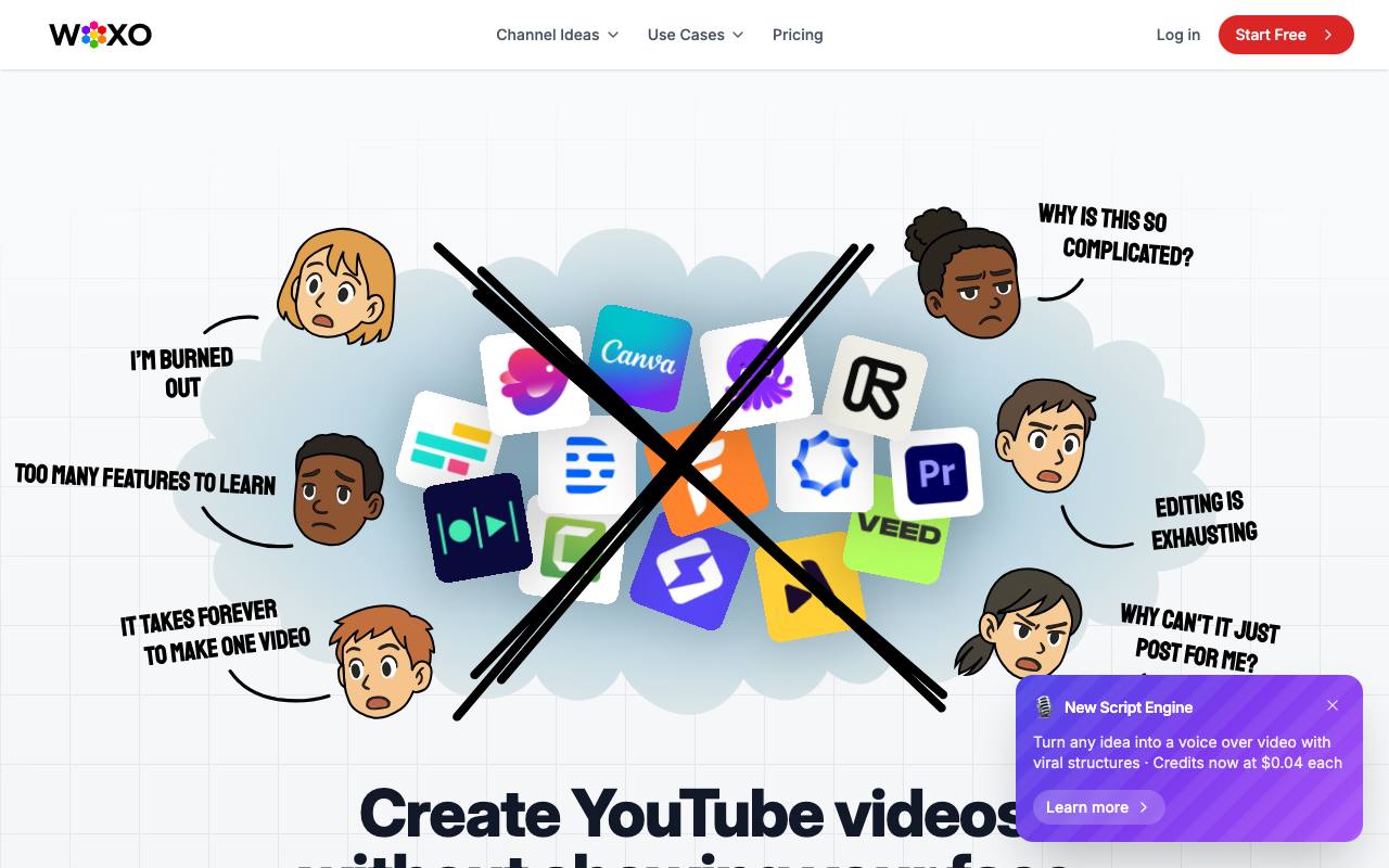 WOXO – Idea to Videos screenshot
